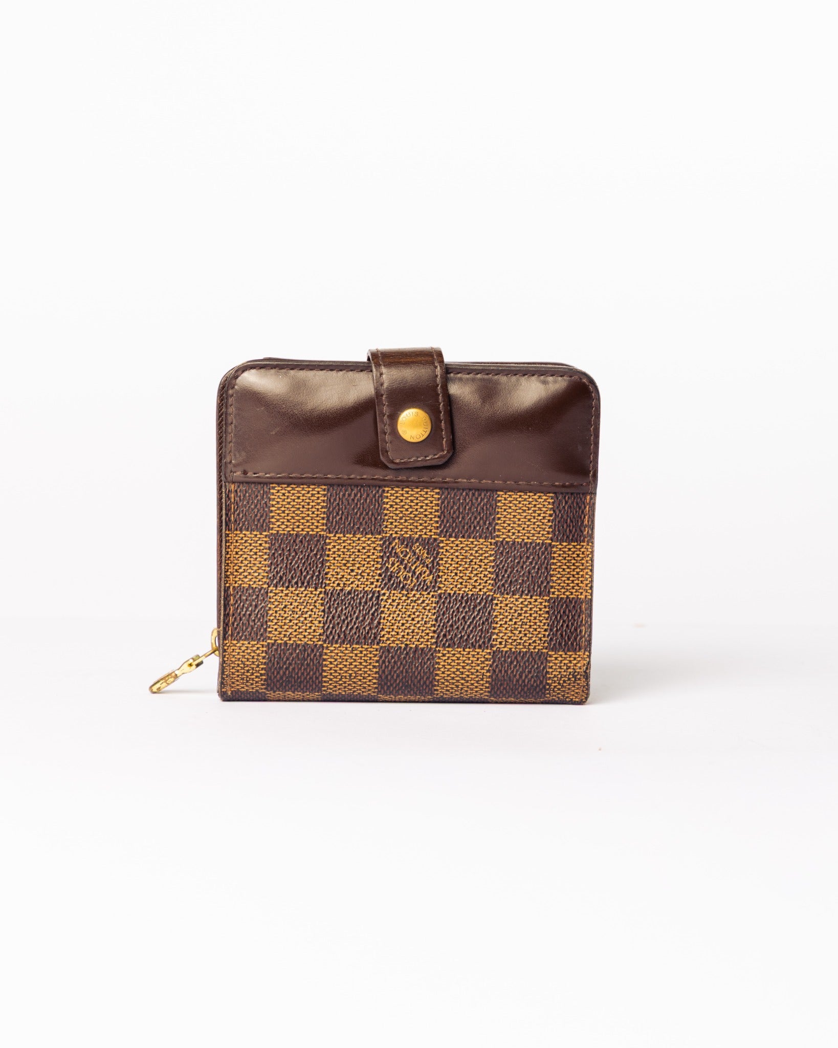 Portafoglio Compact Damier Ebene, Louis Vuitton