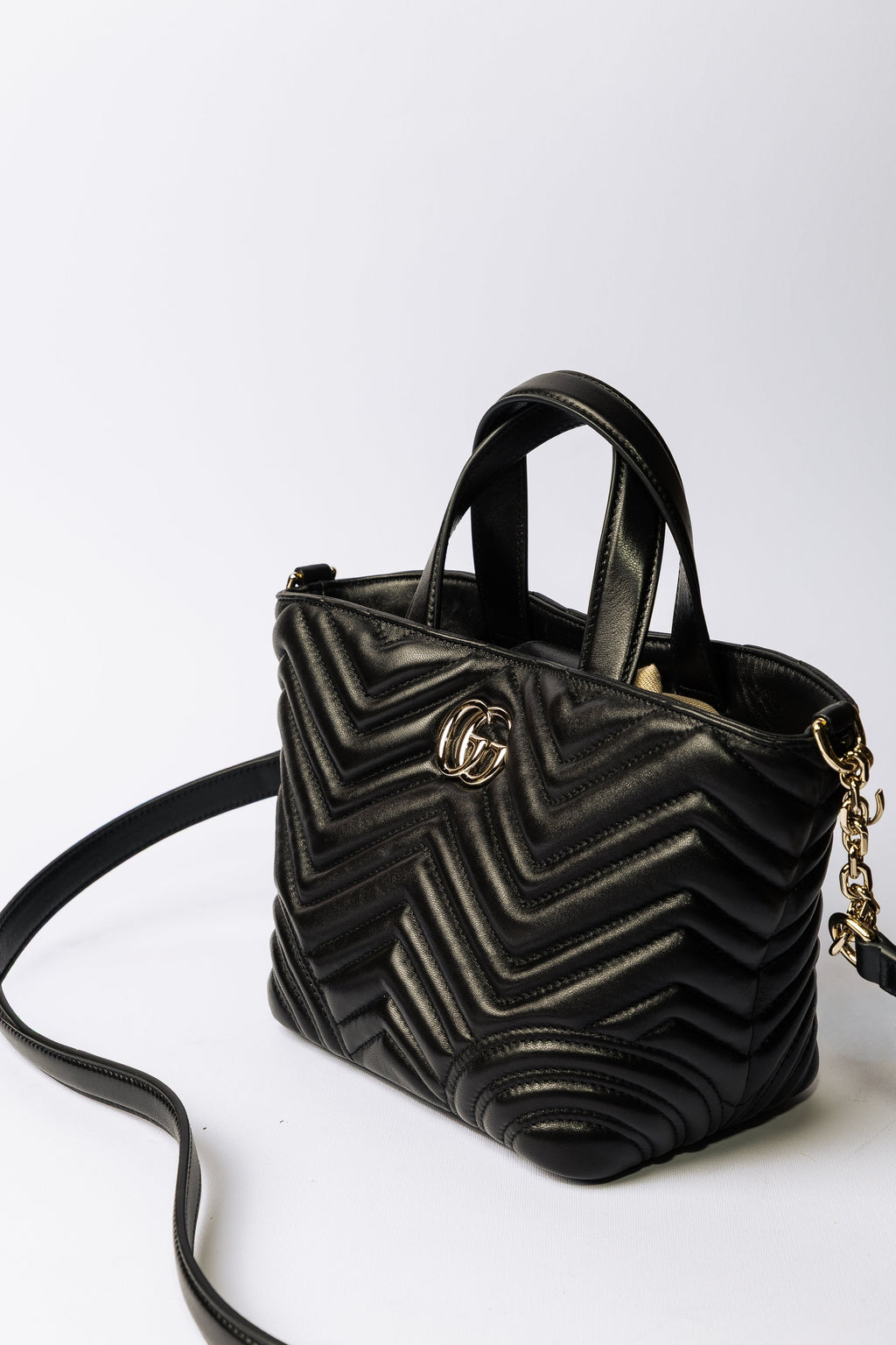 Gucci GG Marmont Matelassé Top Handle Bag