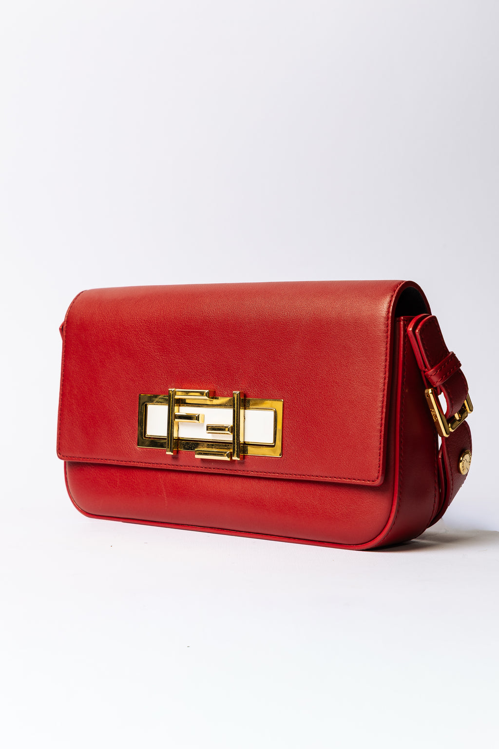 Fendi Baguette – Leather Red