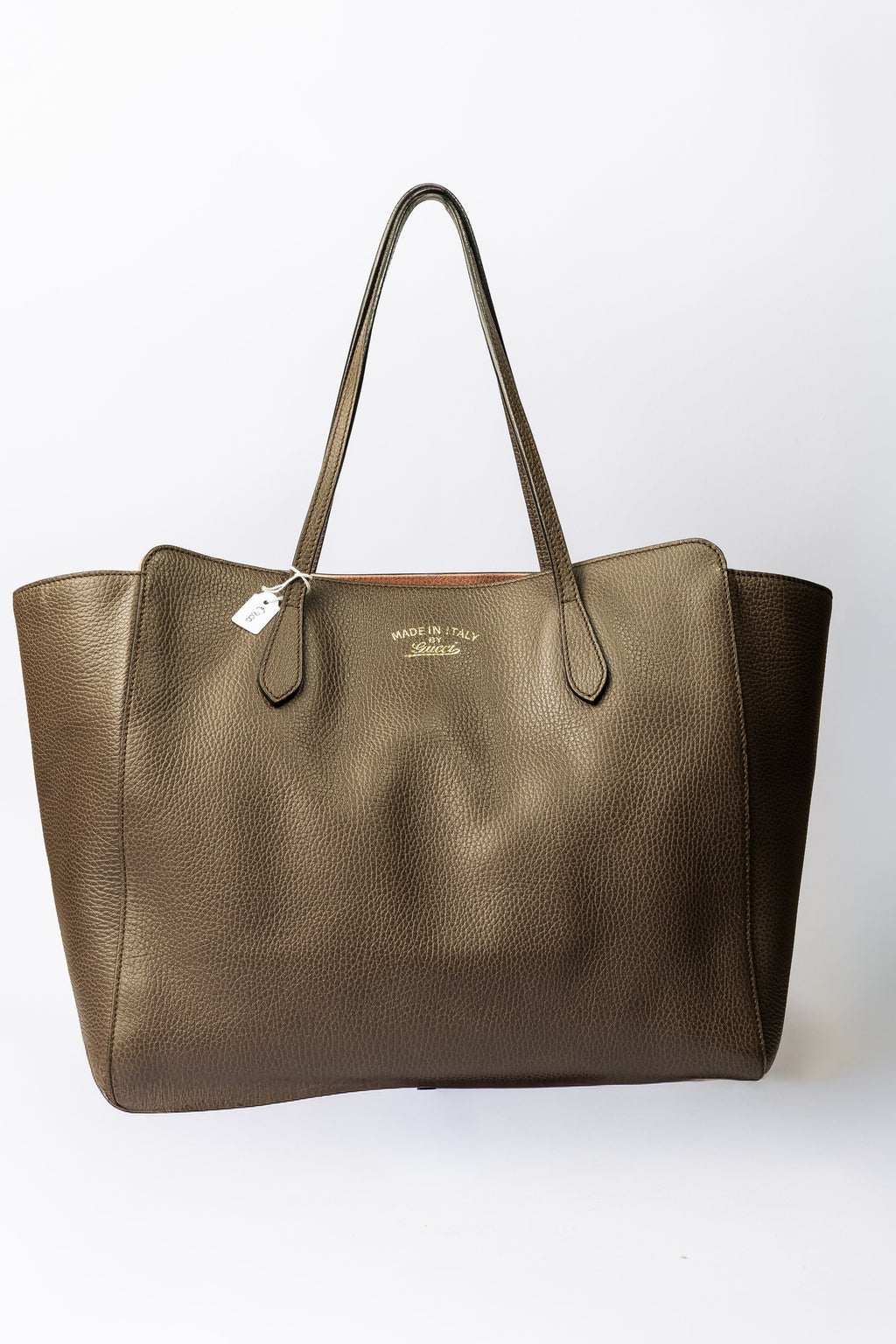 Gucci Leather Shopper Tote
