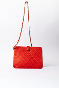 Chanel Vintage Camera Bag / Shoulder Bag (matelassé in pelle)
