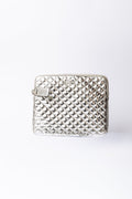 Chanel Metallic Leather Clutch