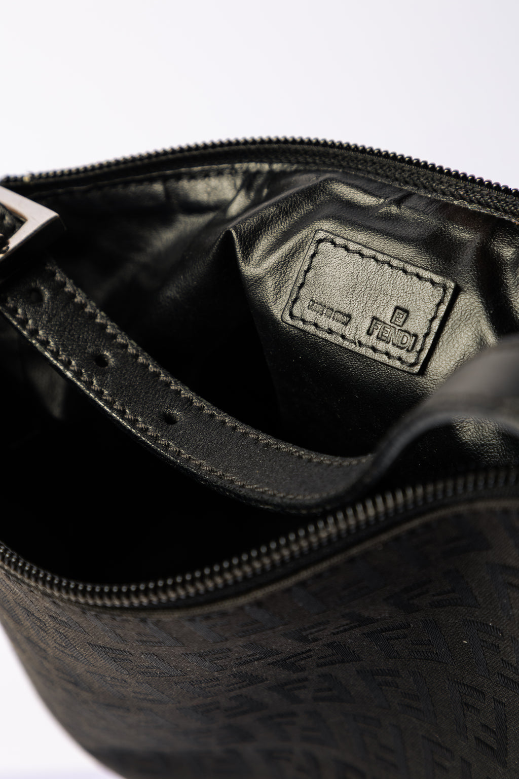 Fendi Baguette Zucca Nylon (Black)