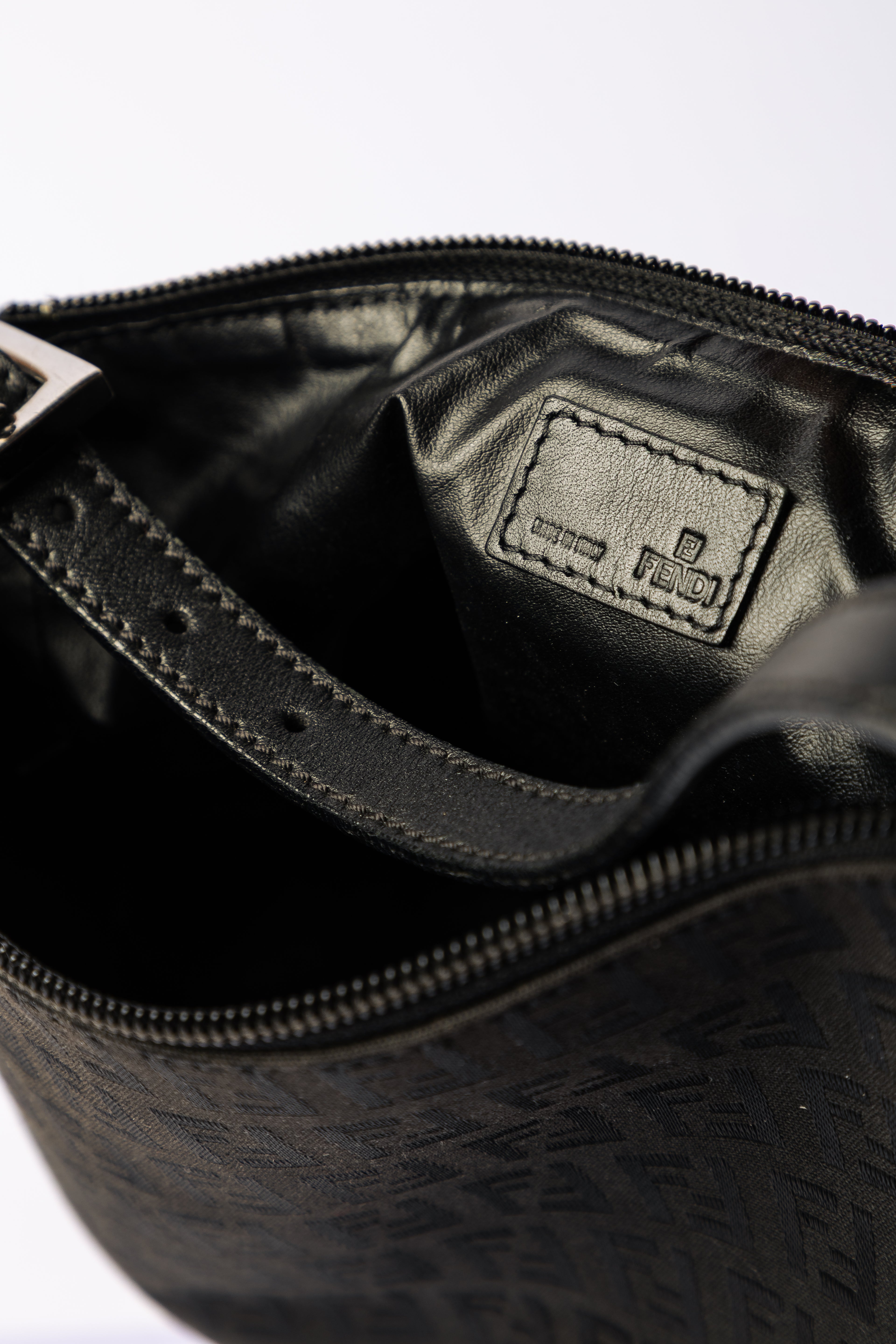 Fendi Baguette Zucca Nylon (Black)