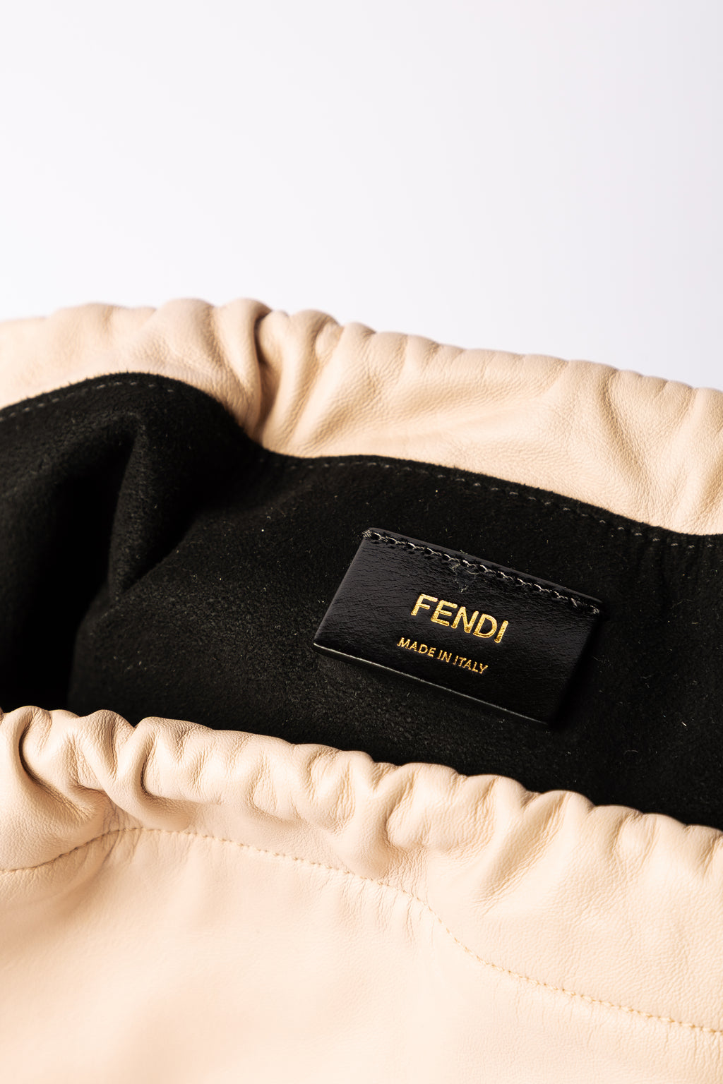 Fendi Drawstring Backpack / Shoulder Bag in Nylon