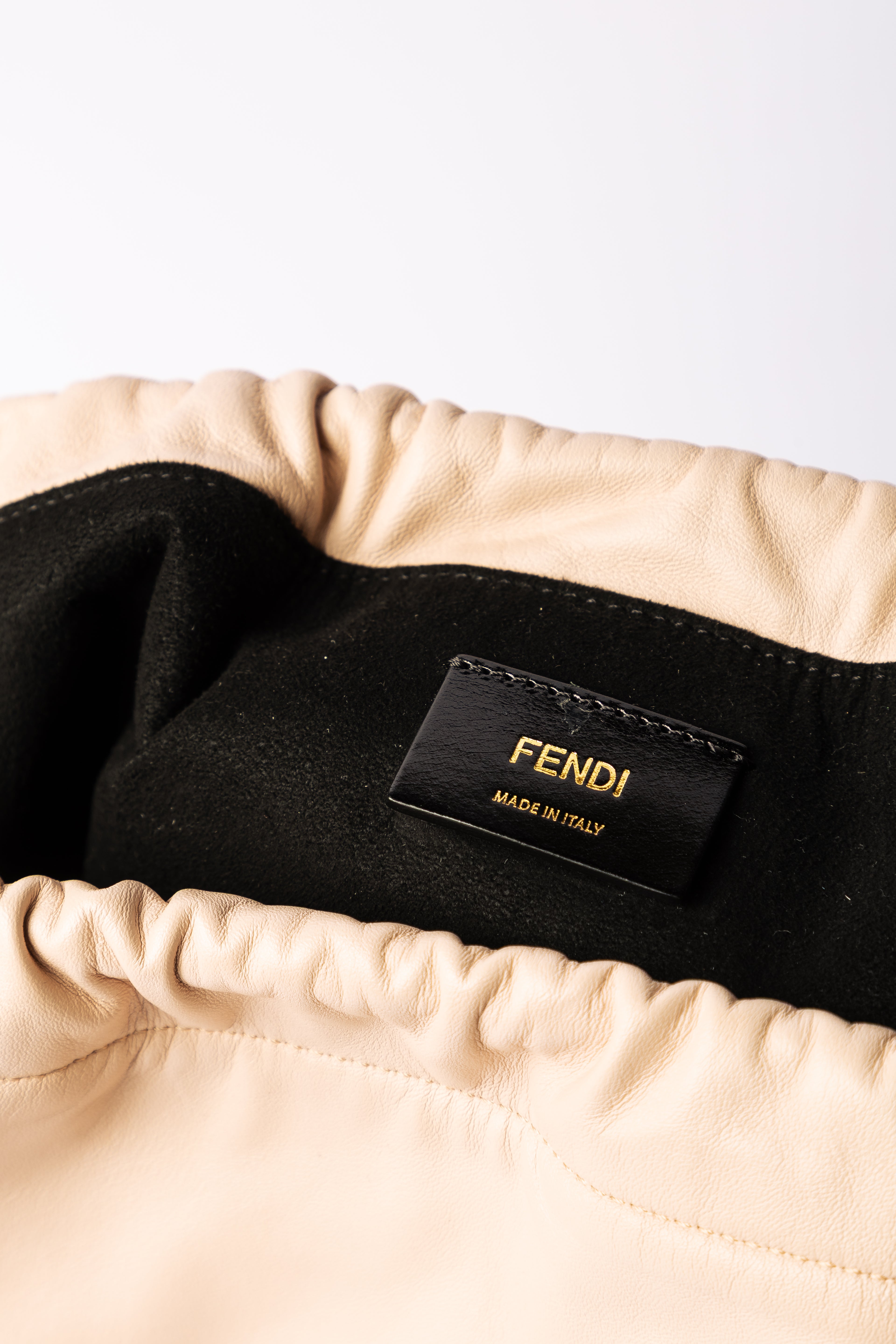 Fendi Drawstring Backpack / Shoulder Bag in Nylon