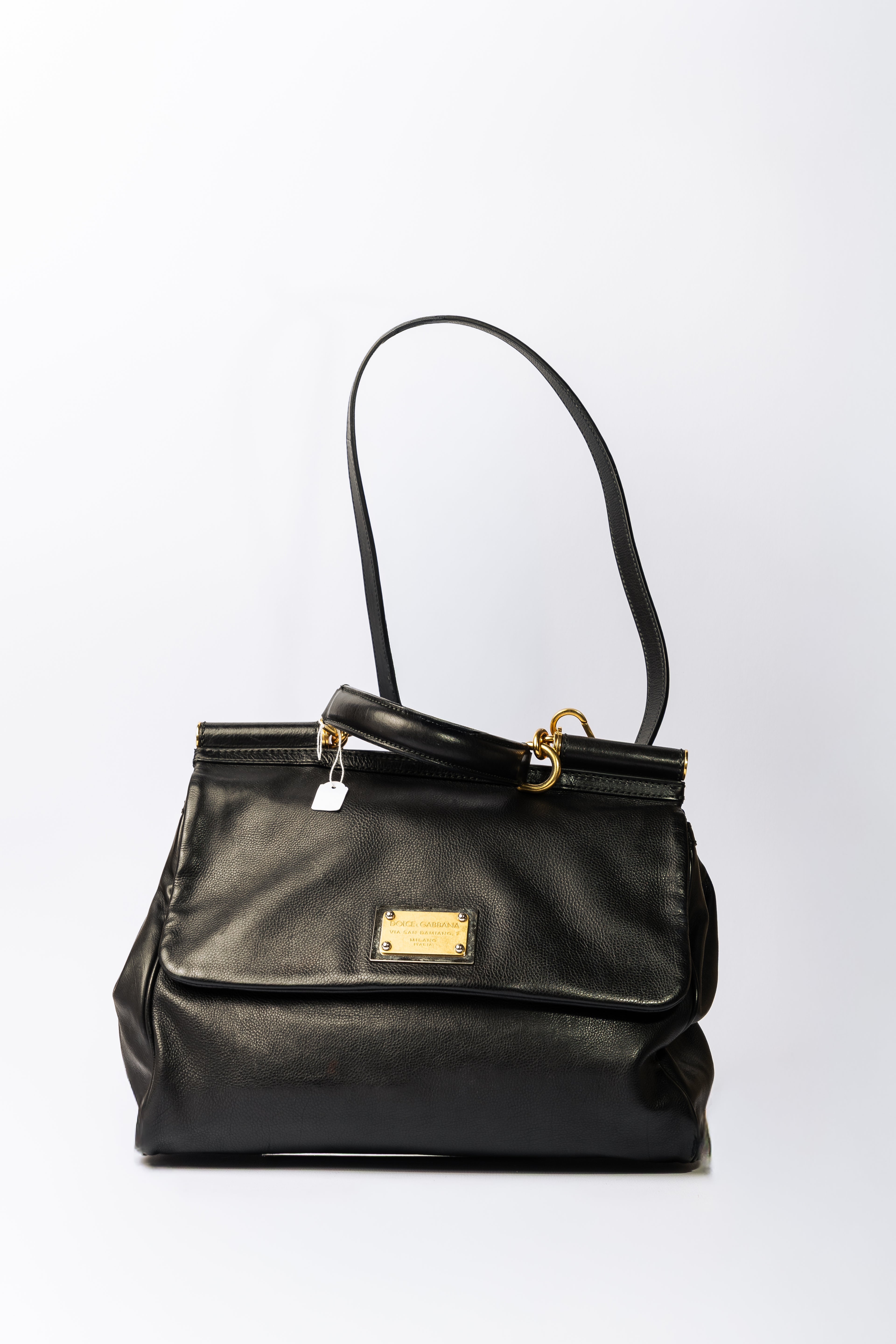 Dolce & Gabbana Miss Sicily – Large / Medium (versione vintage in pelle liscia)