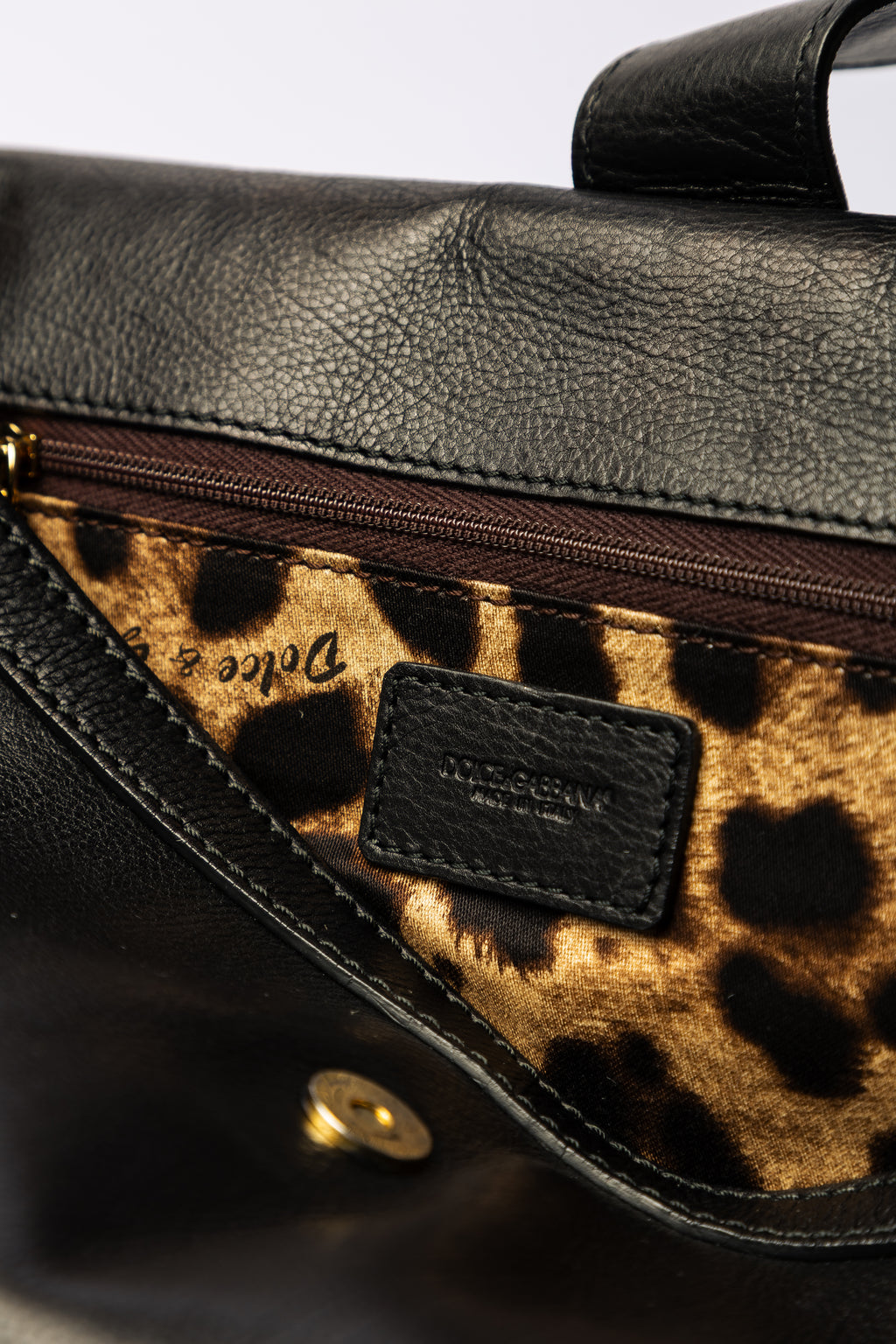 Dolce & Gabbana Miss Sicily – Large / Medium (versione vintage in pelle liscia)