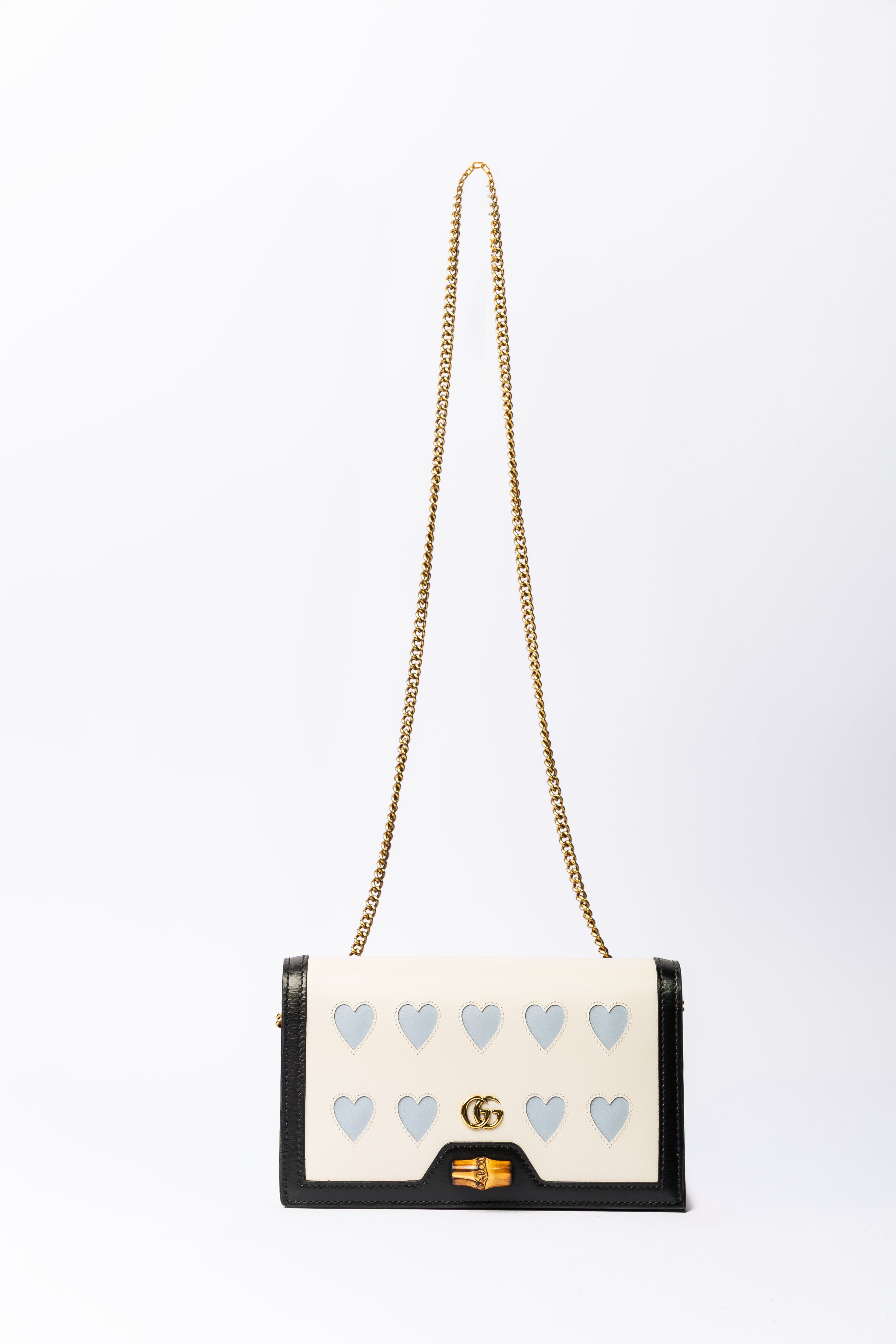 Dolce & Gabbana Heart Print Shoulder Bag