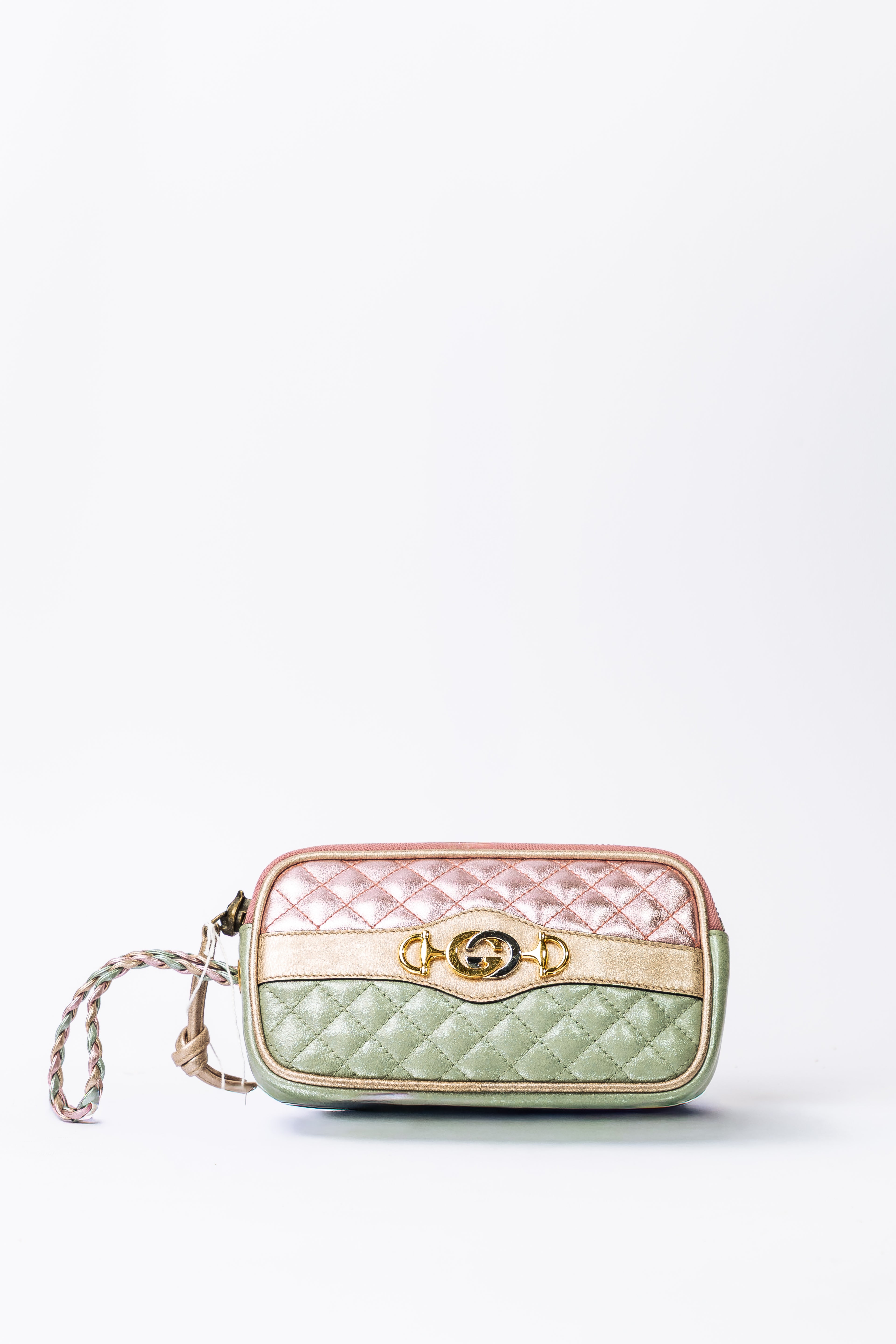 Gucci / Mini Camera Bag – Leather Quilted Bicolor