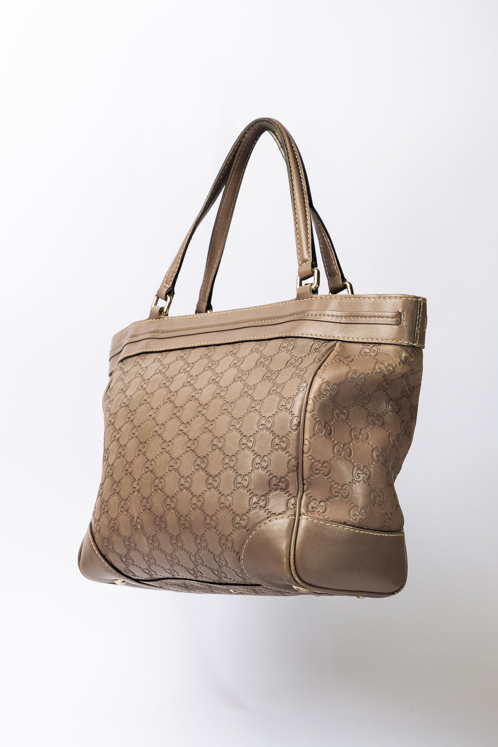 Gucci GG Crystal Tote Bag – Bronzo