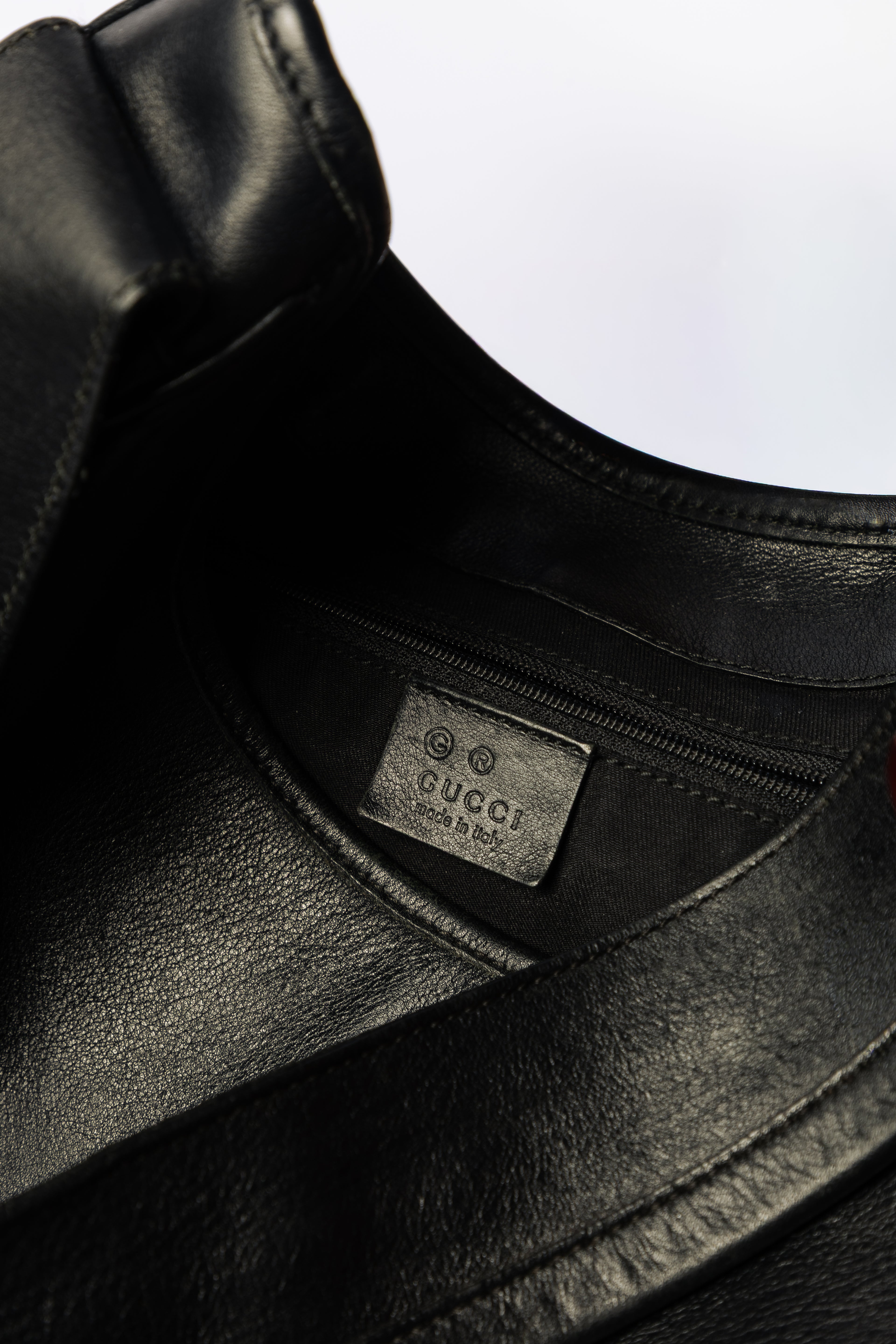 Gucci Jackie Hobo Bag – Black Leather